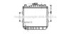 AVA QUALITY COOLING SZ2010 Radiator, engine cooling